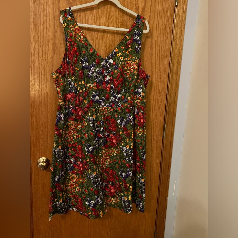 Retrolicious Multicolor Floral Dress